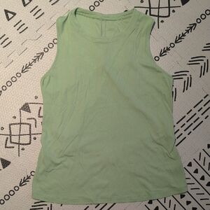 Lululemon Tank, Lime Green, Size 6